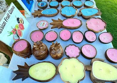 Aloha Tropicandles at Maui's Finest Craft Fairs