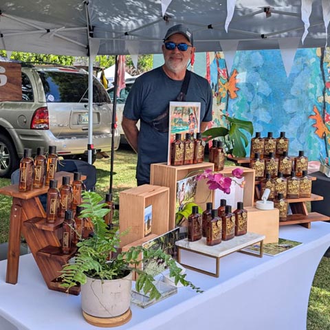 Moalu Beauty USA at Maui's Finest Craft Fairs