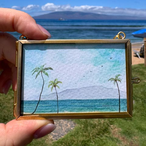 Tiny Art Maui at Maui's Finest Craft Fairs