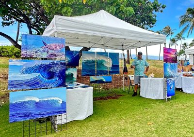Maui Nalu Photography at Maui's Finest Craft Fairs