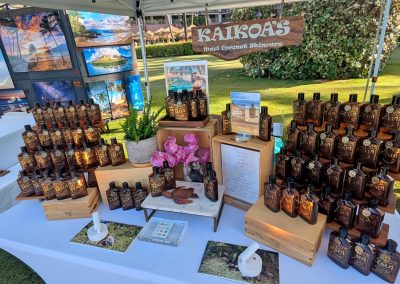 Kaikoa’s Coconut Oil at Maui's Finest Craft Fairs