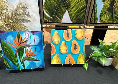 Rebecca Karannichfeld Art at Maui's Finest Craft Fairs