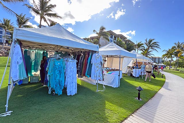 Craft Fairs on Maui at the Westin Nanea Ocean Villas