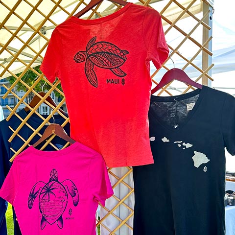 808 Clothing at Maui's Finest Craft Fairs