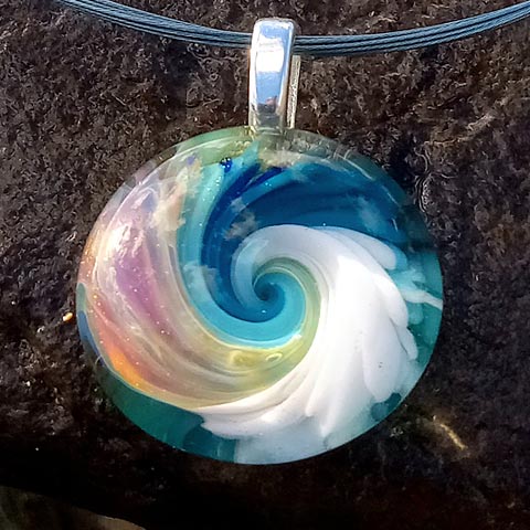 Maui Moon Glass at Maui's Finest Craft Fairs