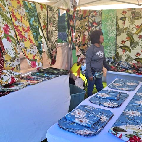 Emi at  at Maui's Finest Craft Fairs