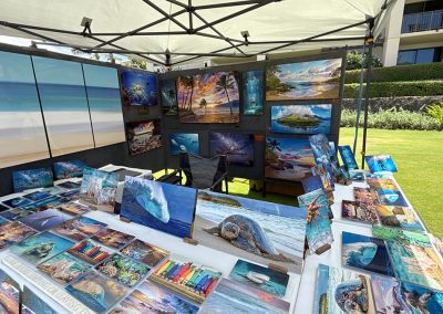 Drew Sulock at Maui's Finest Craft Fairs