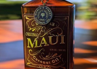 Kaikoa’s Coconut Oil at Maui's Finest Craft Fairs