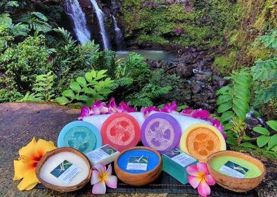 Paradise Garden Soaps and Candles at Maui's Finest Craft Fairs