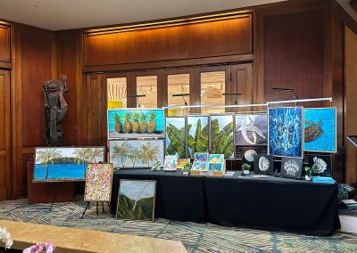 Rebecca Karannichfeld Art at Maui's Finest Craft Fairs