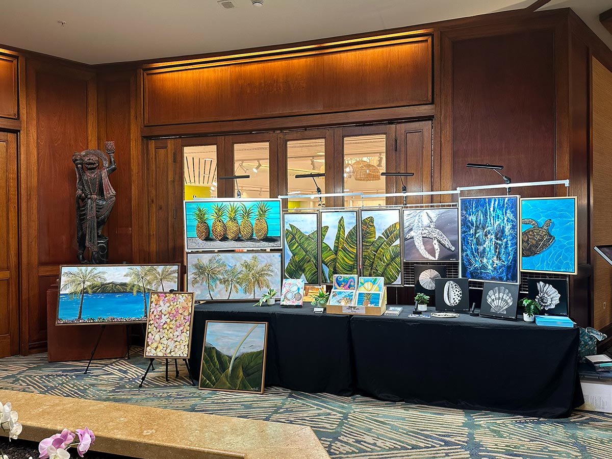 Rebecca Karannichfeld Art at Maui's Finest Craft Fairs Rebecca Karannichfeld Art at Maui's Finest Craft Fairs