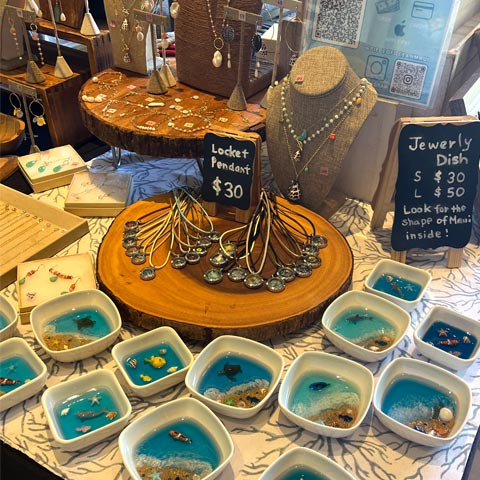 Piece of Ocean Maui at Maui's Finest Craft Fairs